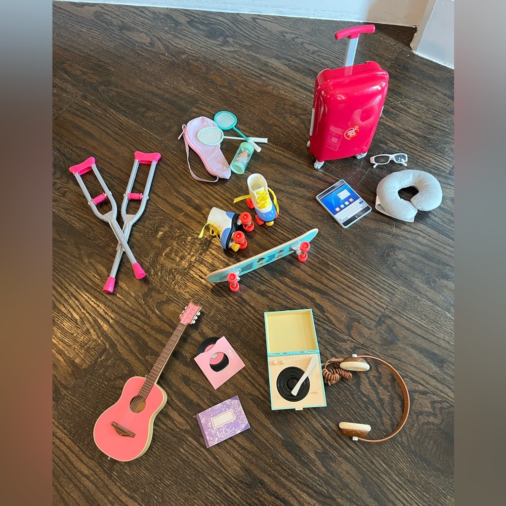 Accessories for American Girl size dolls